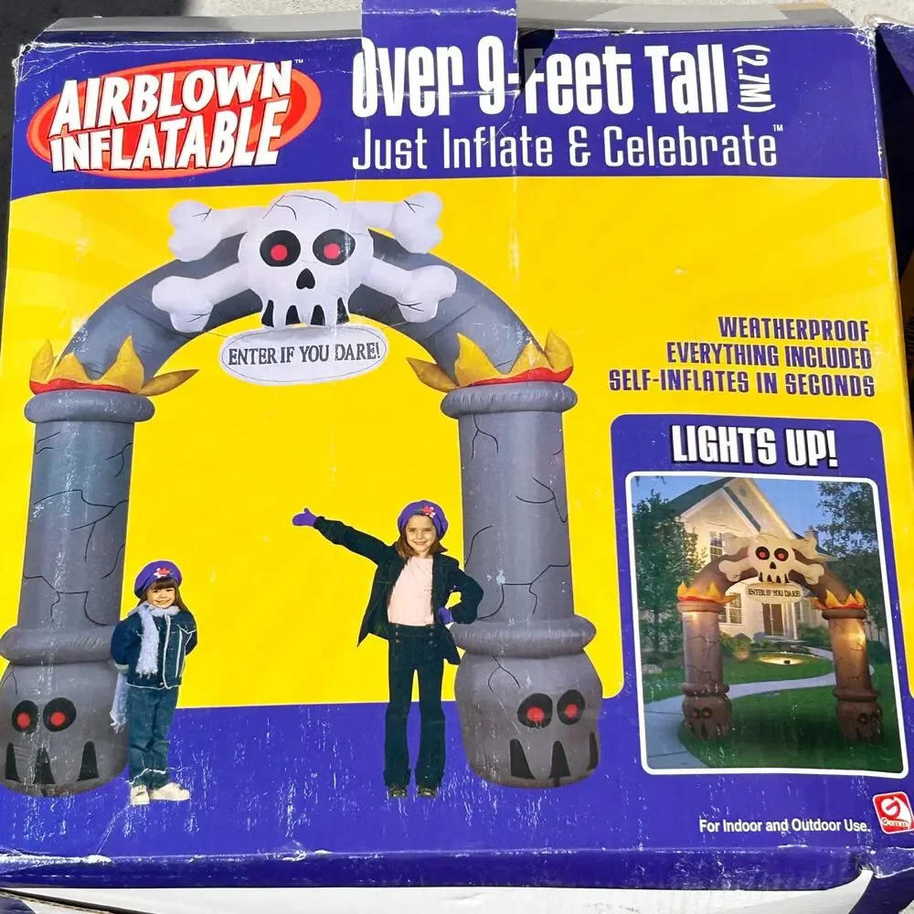 VNTG GEMMY AIRBLOWN INFLATABLE 9' Halloween 